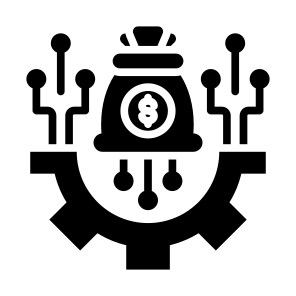 Asset Management, Money, Finance, Fund, Money Bag icon