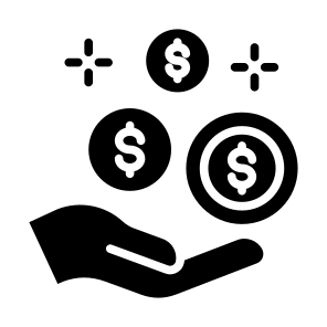 Benefit,  Reward, Investment, Income, Profit icon