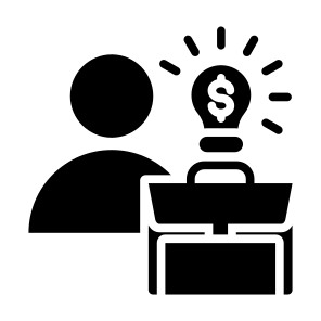 Businessman, Money, People, Financial, Investor icon