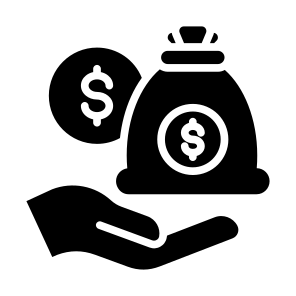 Loan, Money, Donation,  Funding, Fund icon