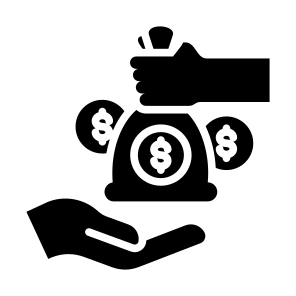 Loan, Money, Donation,  Funding, Fund, Debt icon