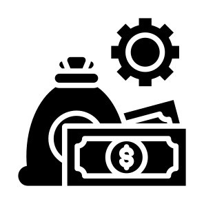 Money Management, Cash, Payment, Process, Finance icon