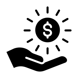 Saving, Money, Coin, Management, Investment icon