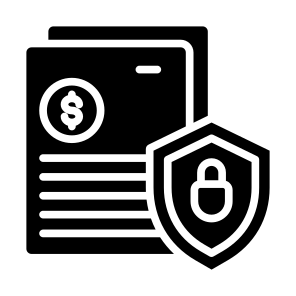 Security, Document, Secure, Invoice, Income Statement icon