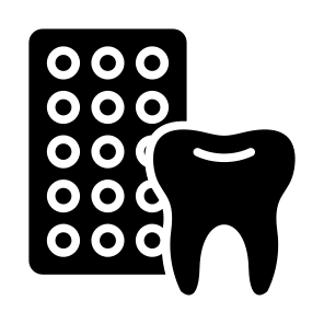 Dental Medicine, Dental, Medicine, Drugs, Medication, Pills icon