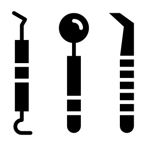 Dentist Tools, Probe, Medical Equipment, Medical Instrument, Dental Probe, Tools icon