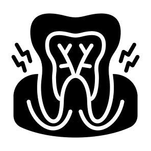 Gum Disease, Disease, Gingivitis, Gums, Bleeding, Toothache  icon