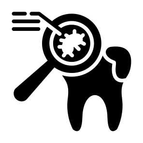 Tooth Infection, Dental, Tooth, Infection, Bacteria, Dental Care, Dental Checkup icon