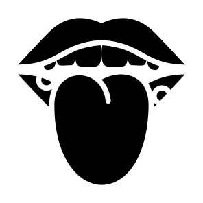 Ulcer, Tongue, Lips, Teeth, Mouth, Open Mouth  icon