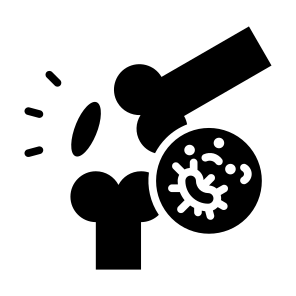 Bone Cancer, Bone, Tumor, Cancer Cell, Disease  icon
