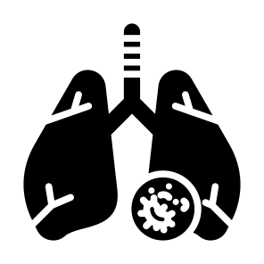 Lung Cancer, Cancer, Disease, Lung, Cancer Cell  icon