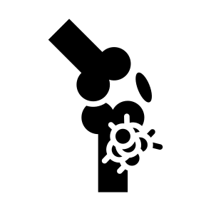 Osteosarcoma, Bone Cancer, Bone, Tumor, Cancer Cell icon