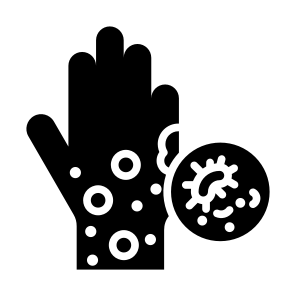 Skin Allergy, Irritation, Dermatology, Allergies, Skin Disease icon