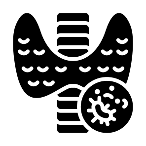 Thyroid, Cancer, Disease, Illness, Cancer Cell icon