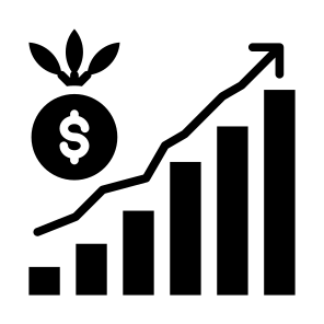 Growth, Investment, Grow Up, Profit, Money  icon