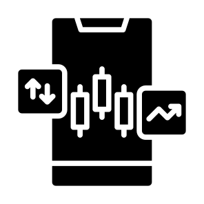Trading App, Candlestick, Stock Exchange, Stock Market, Trading  icon