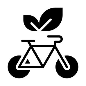 Eco Bike, Go Green, Bicycle, Eco Friendly, Ecology, Transportation, Eco, Bike icon