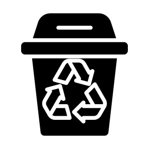 Recycle Bin, Recycling, Waste, Trash, Ecology, Bin icon
