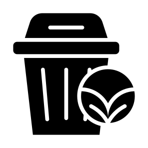 Recycle, Garbage, Ecology And Environment, Ecology, Green, Trash Bin, Leaf, Bin icon