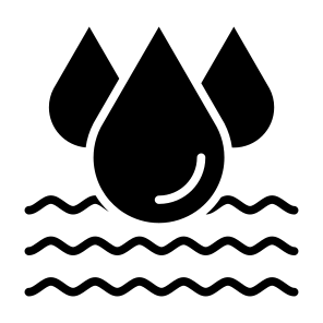 Water Drop, Drops, Water, Sea, River, Rainwater icon