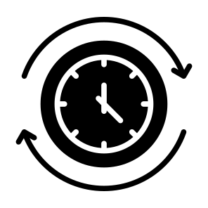  Hours,  Open, , Time, Date, Clock, Cycle icon