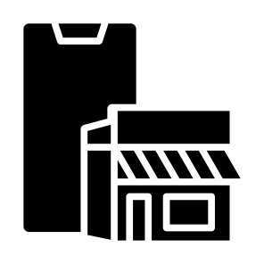 Online Store, Mobile Phone, Product, Purchase, Online Shopping, Ecommerce icon