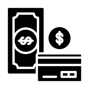 Payment Method, Money, Cash, Currency, Credit Card icon