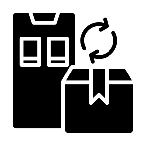 Process, Packing, Product, Ecommerce, Mobile Phone, Shopping , Ecommerce icon