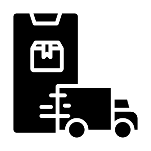 Shipping, Product, Package, Mobile Phone, Online Shopping, Ecommerce icon