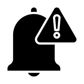 Alert, Notification, Caution, Warning, Attention  icon