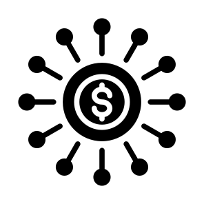 Connection, Networking, Transaction, Network, Money icon