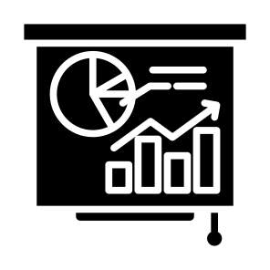 Data Analysis, Analysis, Statistics, Pie Chart, Statistics Report  icon