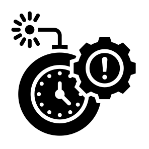 Deadline, Time Limit, Risk, Warning, Alert  icon