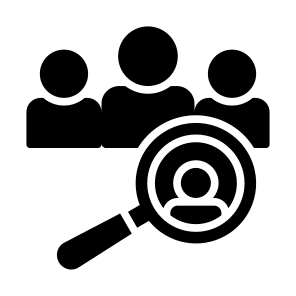 Human Resources, Recruitment, Hiring, Recruit, Selection  icon