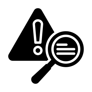 Identification, Exclamation Mark, Warning, Alert, Risk icon