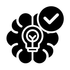 Mindset, Brain, Innovation, Thinking, Idea  icon