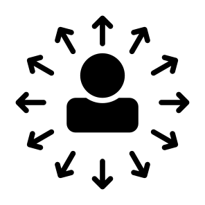 Multitasking, Efficiency, User, Skills, Performance  icon