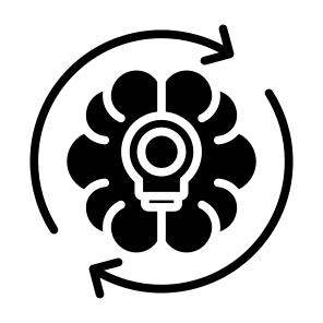 Rethinking, Consideration, Decision, Creative Thinking, Change  icon