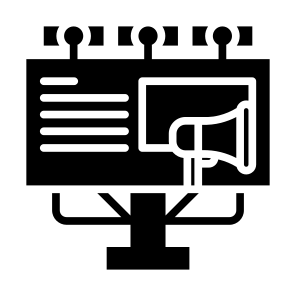 Billboard Marketing, Billboard, Marketing, Promotion, Advertising, Poster icon