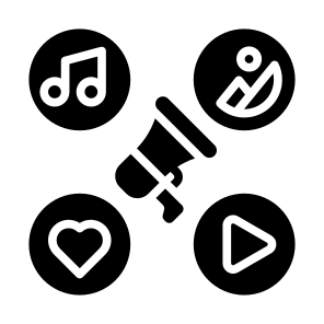 Digital Marketing, Digital, Marketing, Social Media, Promotion, Campaign icon