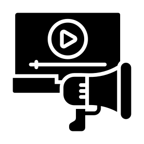 Video Marketing, Video, Marketing, Promotion, Digital, Campaign icon