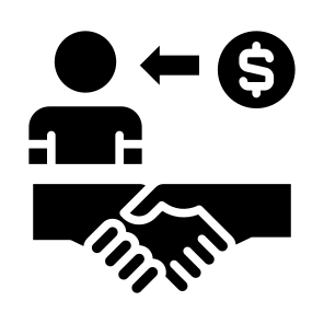 Brokerage, Mediation, Agent, Intermediary, Facilitation icon