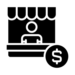 Seller, Vendor, Dealer, Salesperson, Merchant, Supplier icon
