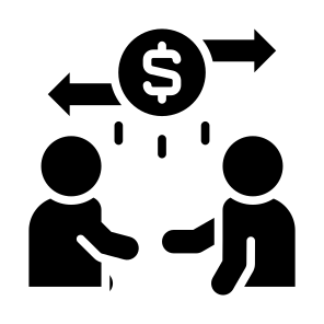 Transaction, Deal, Process, Exchange, Payment, Trade icon
