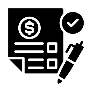 Valuation, Assessment, Appraisal, Evaluation, Worth, Pricing icon