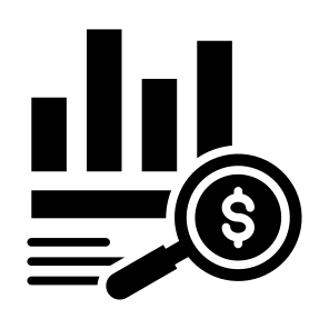 Analysis, Market, Statistics, Research, Income icon