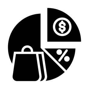 Buyer,  Customer, Demand, Market, Expense icon
