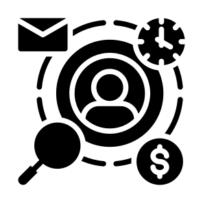 Buyer Persona, Target, Audience, Customer, Target Market icon