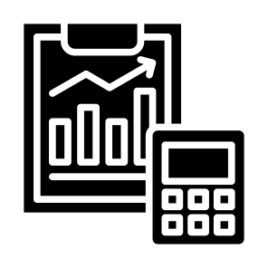 Calculation, Statistics, Sales, Report, Accounting icon