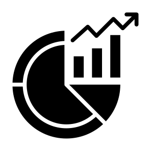 Data Driven, Statistics Analysis Report Results icon